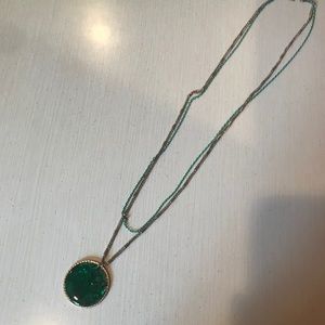 Sara Bella double strand pendant necklace